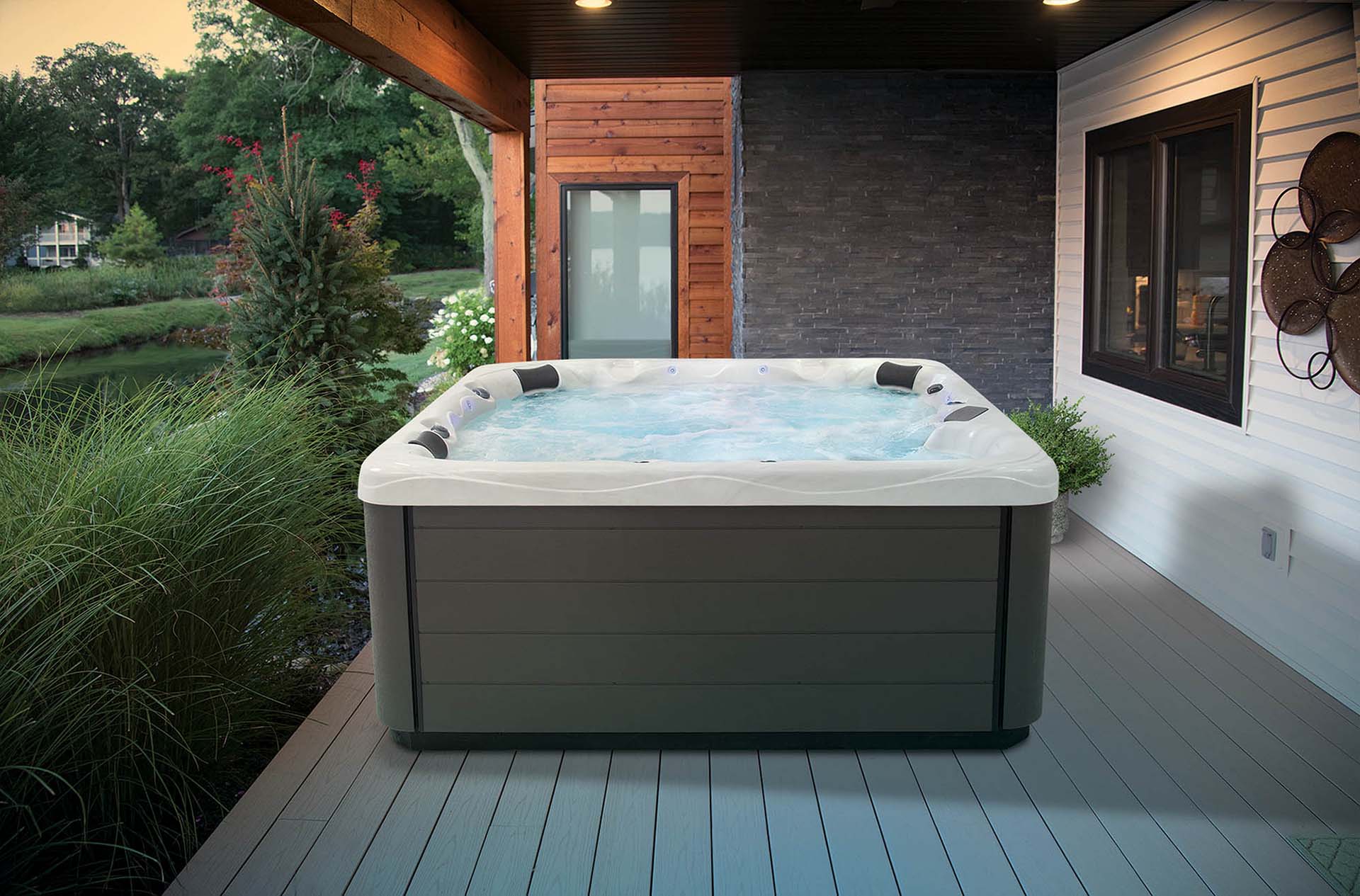 residential hot tub